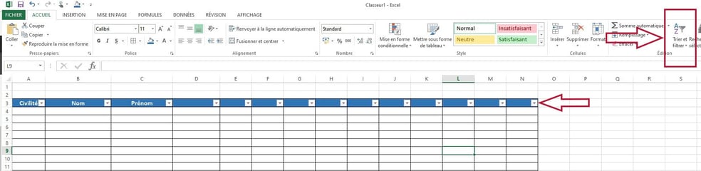 Créer fichier client excel gratuit