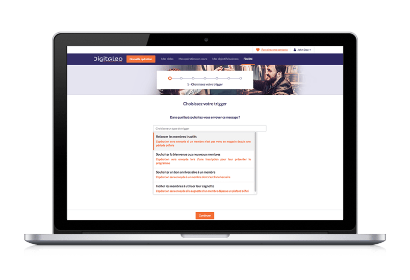 Le trigger marketing chez Digitaleo 