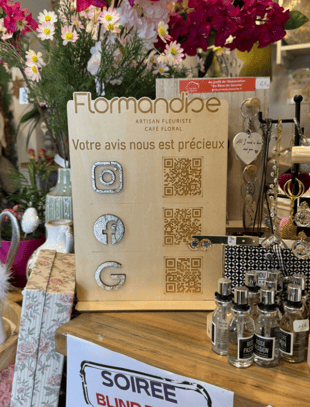 affiche recolte avis clients flormandise