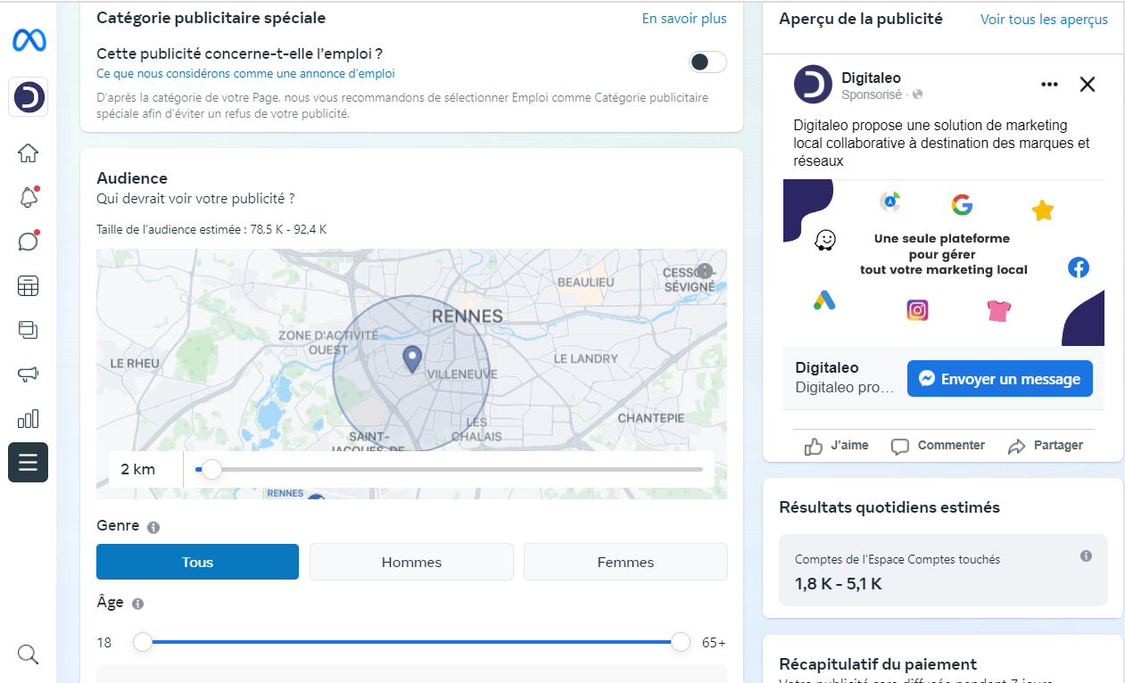Comment faire de la publicité locale sur Instagram