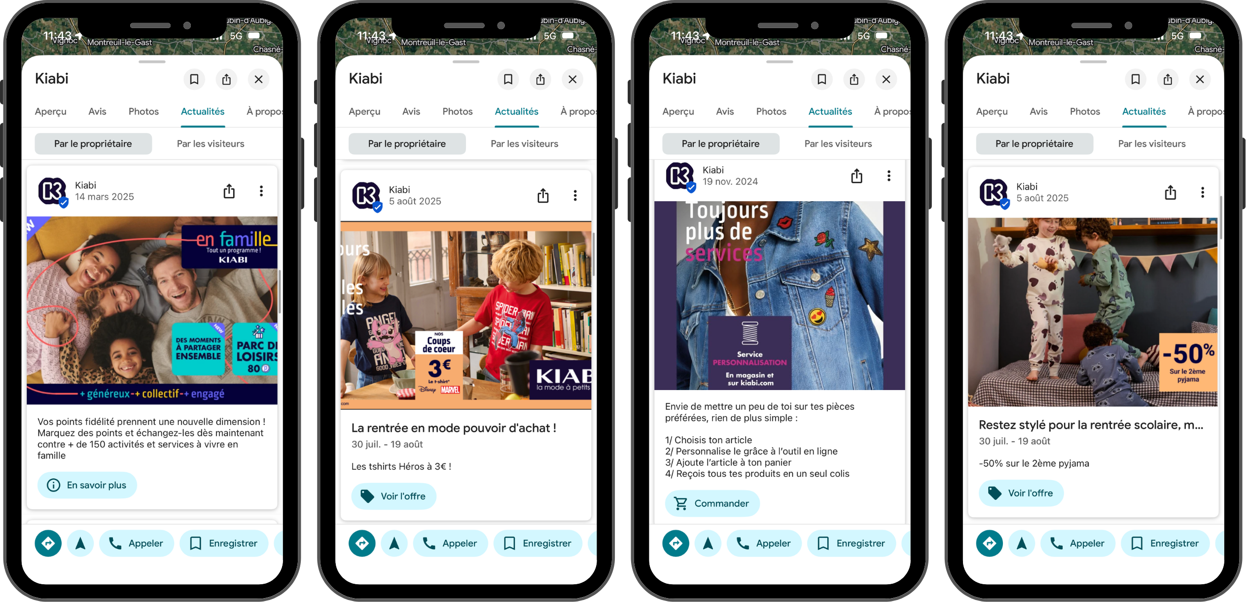 Google Post Google Business Profile pret a porter