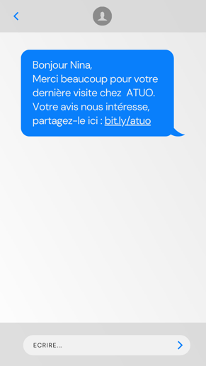 sms collecte avis clients strategie de gestion