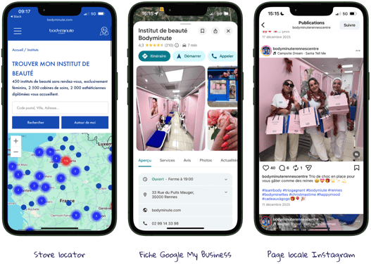 Store locator fiche google page locale instagram-1