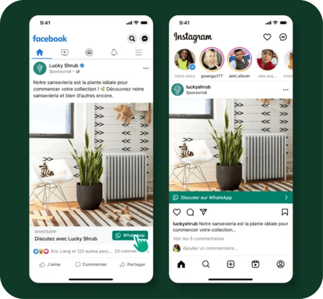 clic vers Whatsapp stratégie marketing local