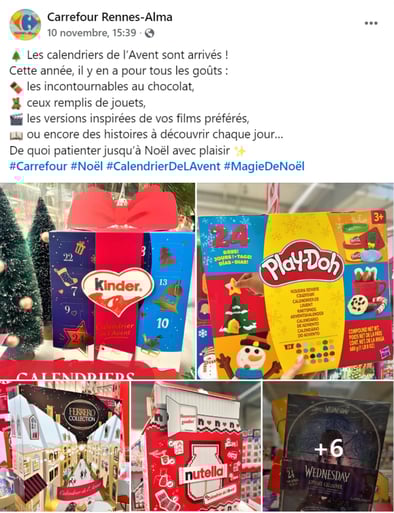 post facebook drive to store noel