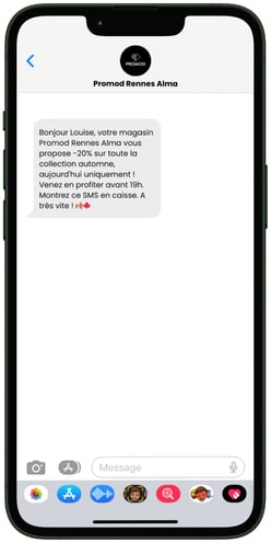 campagnes SMS stratégie web to store