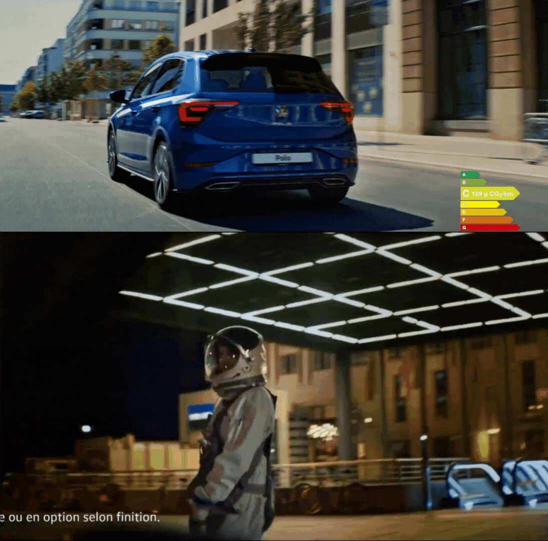 Publicité TV segmentée et traditionnelle 