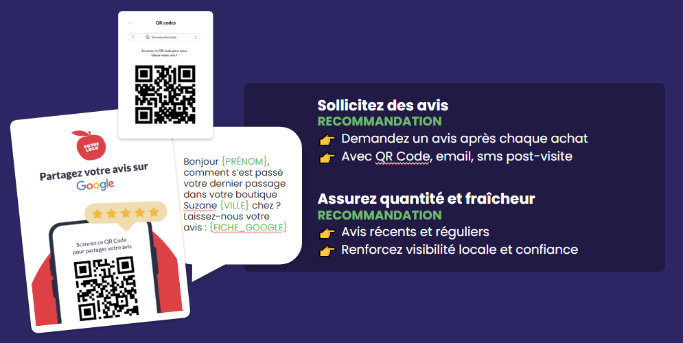 collecte avis clients IA réputation