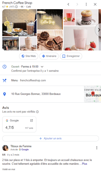 fiche Google My Business booster SEO local