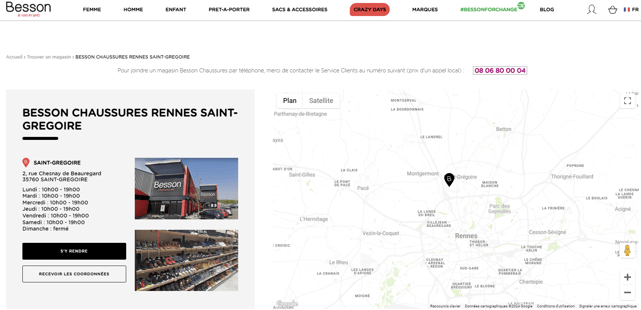 recherche store locator magasin