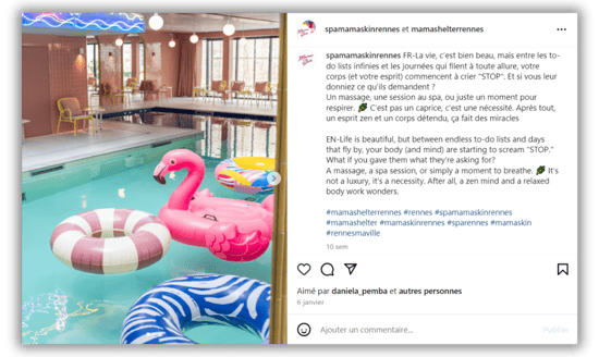 strategie communication locale post instagram 