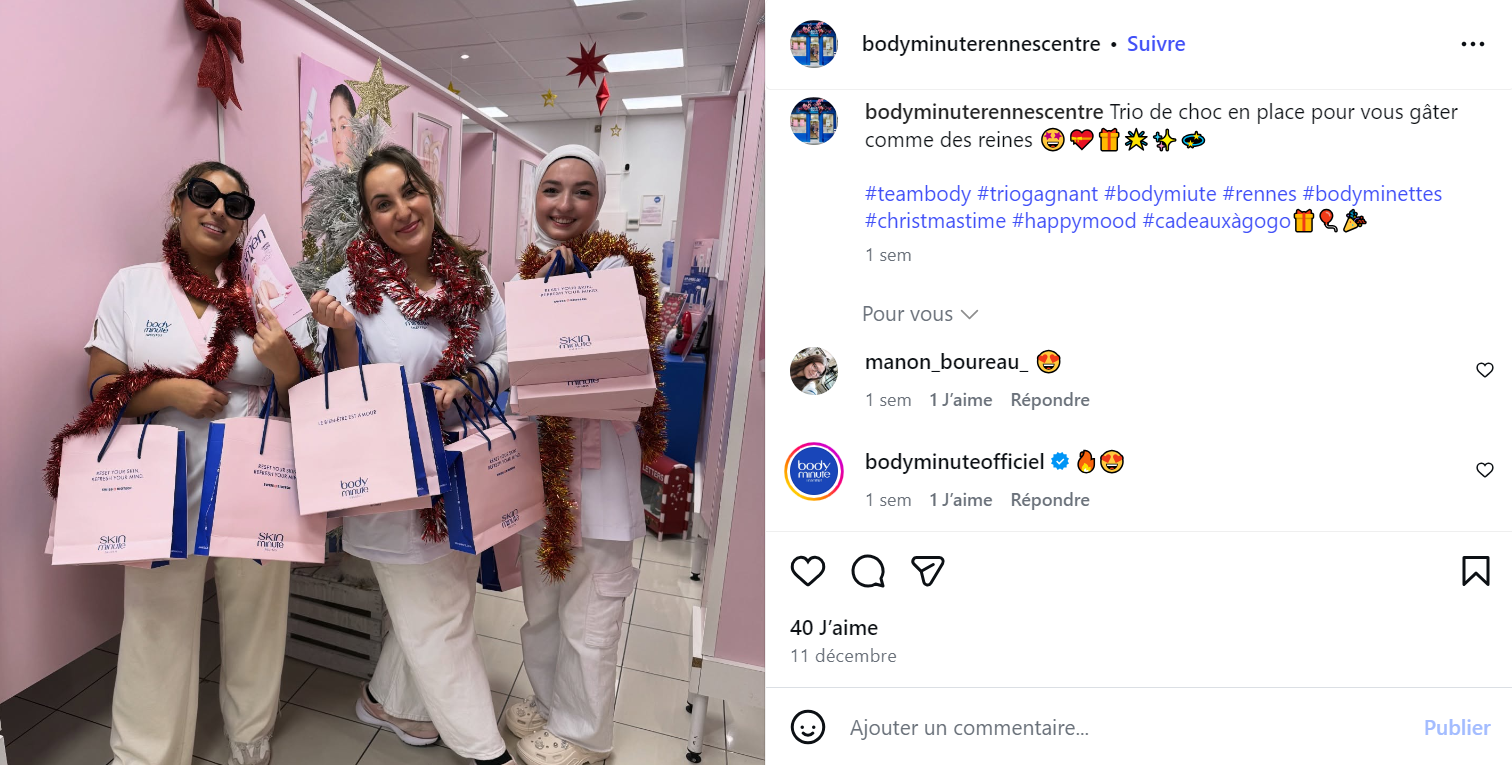 post instagram local reseaux sociaux bodyminute