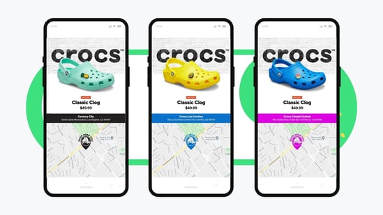 campagne drive to store - Crocs