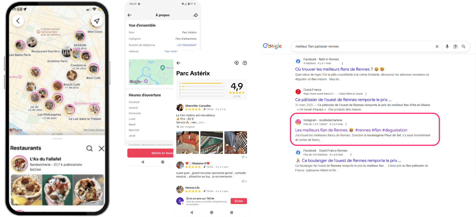 référencement local réseaux sociaux