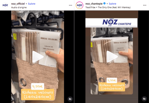 nouveautes produits NOZ