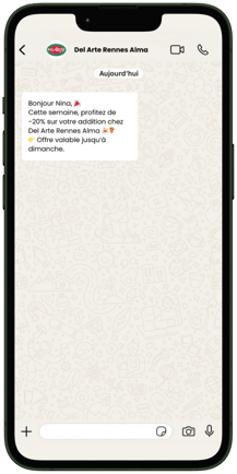 whatsapp marketing reseaux d'enseignes fidélisation