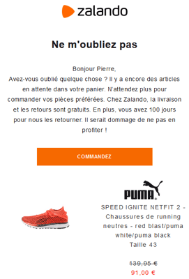 Exemple Zalando