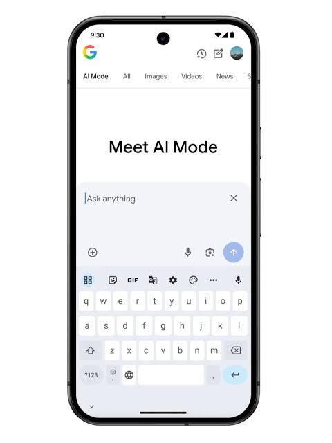 AI mode Google